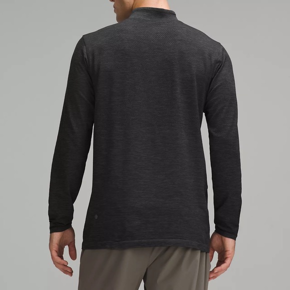 Lululemon Mens medium Metal Vent Tech lightweight Half Zip pullover long sleeve - Picture 2 of 10
